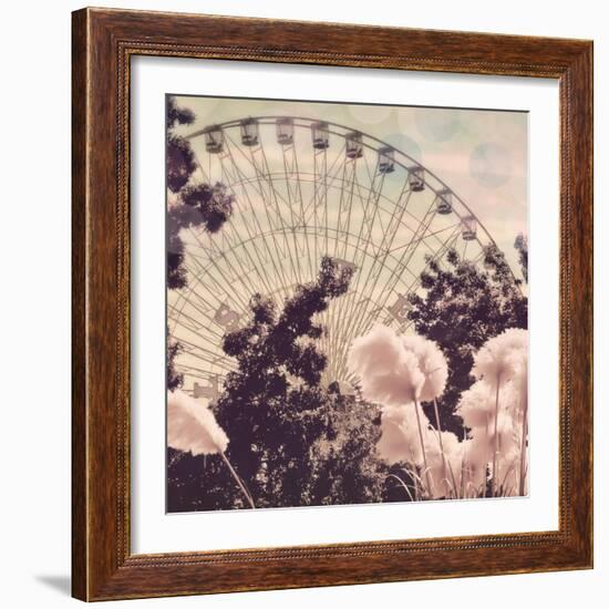 Feathery Ferris-Ashley Davis-Framed Art Print