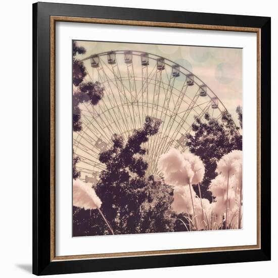 Feathery Ferris-Ashley Davis-Framed Art Print