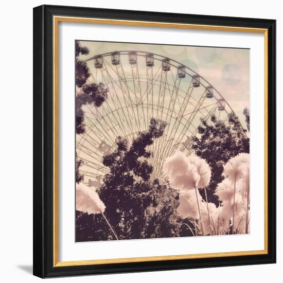 Feathery Ferris-Ashley Davis-Framed Art Print