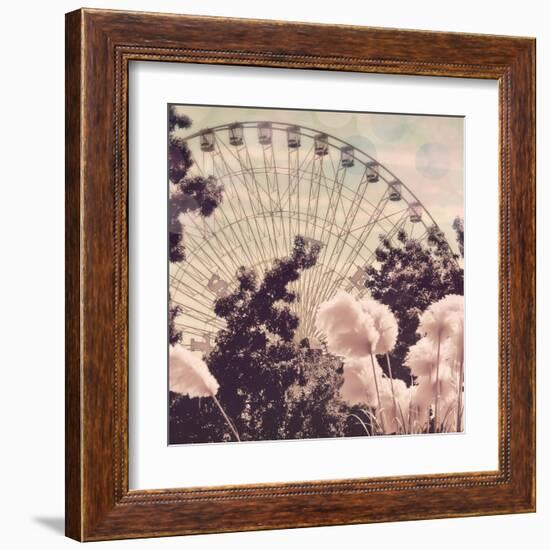 Feathery Ferris-Ashley Davis-Framed Art Print