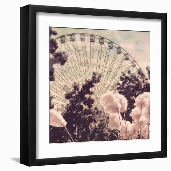 Feathery Ferris-Ashley Davis-Framed Art Print