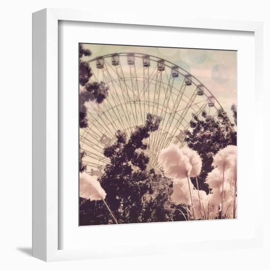 Feathery Ferris-Ashley Davis-Framed Art Print