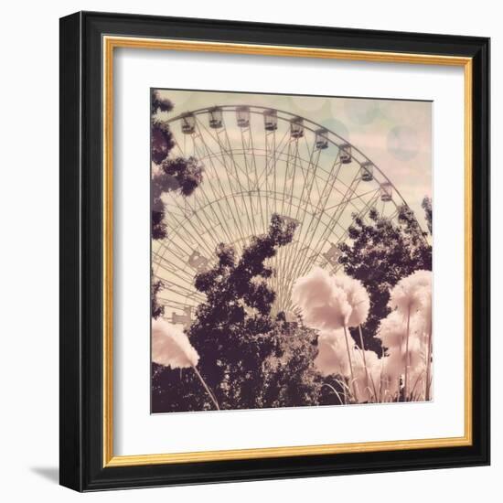 Feathery Ferris-Ashley Davis-Framed Art Print