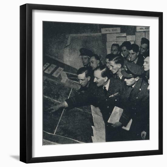 'Features of the target area', 1941-Cecil Beaton-Framed Photographic Print