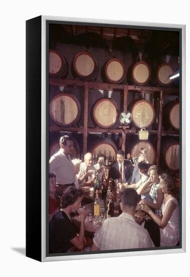 February 11, 1957: Trocadero Rum Distillery in Havana, Cuba-Ralph Morse-Framed Premier Image Canvas