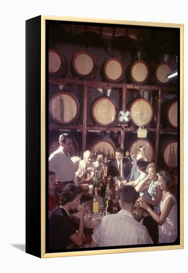 February 11, 1957: Trocadero Rum Distillery in Havana, Cuba-Ralph Morse-Framed Premier Image Canvas