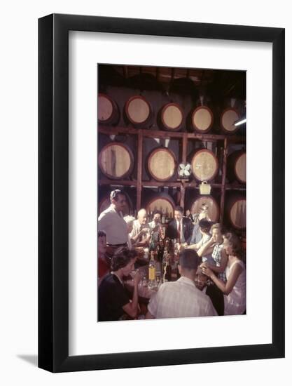 February 11, 1957: Trocadero Rum Distillery in Havana, Cuba-Ralph Morse-Framed Photographic Print