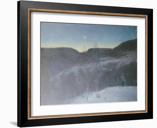 February Evening, 1895-Christian Skredsvig-Framed Giclee Print