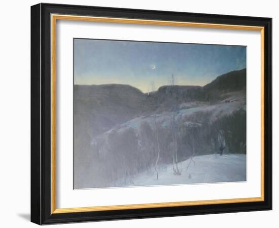 February Evening, 1895-Christian Skredsvig-Framed Giclee Print