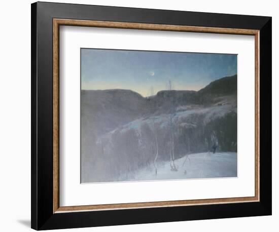 February Evening, 1895-Christian Skredsvig-Framed Giclee Print