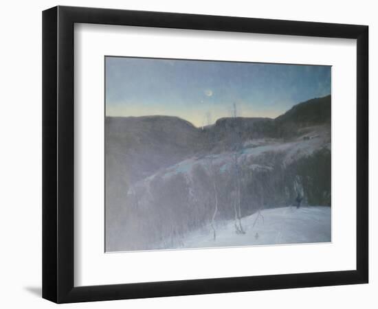 February Evening, 1895-Christian Skredsvig-Framed Giclee Print