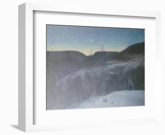 February Evening, 1895-Christian Skredsvig-Framed Giclee Print