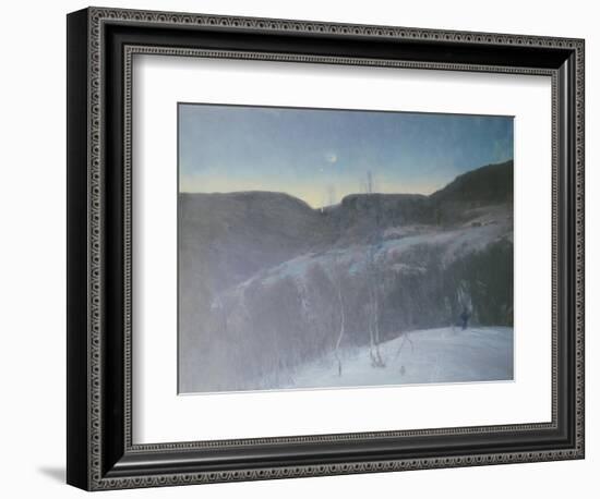 February Evening, 1895-Christian Skredsvig-Framed Giclee Print