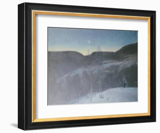 February Evening, 1895-Christian Skredsvig-Framed Giclee Print