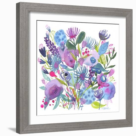 February Floral-Kerstin Stock-Framed Art Print