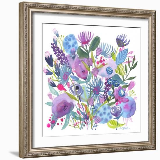 February Floral-Kerstin Stock-Framed Premium Giclee Print