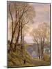 February in the Isle of Wight, 1866 (W/C on Paper)-John Brett-Mounted Giclee Print