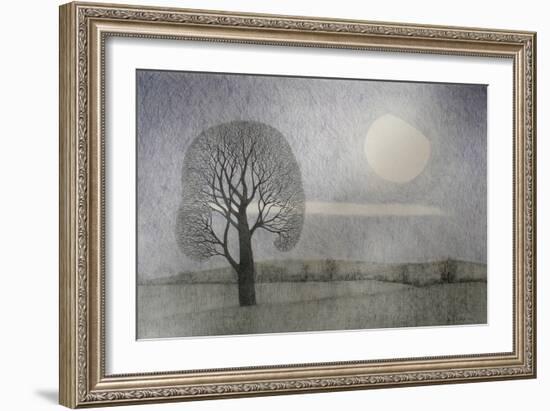 February Moon, 2010-Ann Brain-Framed Giclee Print