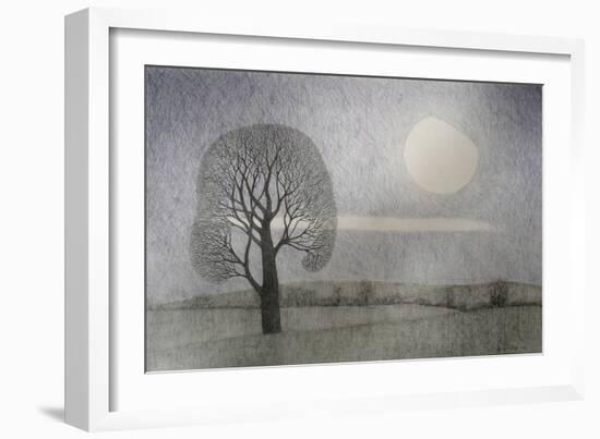 February Moon, 2010-Ann Brain-Framed Giclee Print