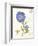 February Periwinkle-Ariane Sarah-Framed Premium Giclee Print