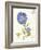 February Periwinkle-Ariane Sarah-Framed Art Print