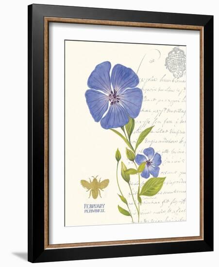 February Periwinkle-Ariane Sarah-Framed Art Print