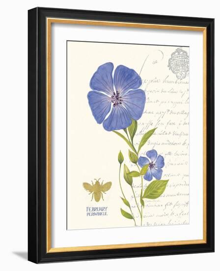 February Periwinkle-Ariane Sarah-Framed Art Print