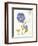 February Periwinkle-Ariane Sarah-Framed Art Print