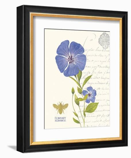 February Periwinkle-Ariane Sarah-Framed Art Print