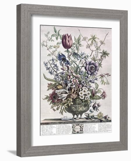 February-H. Fletcher-Framed Giclee Print