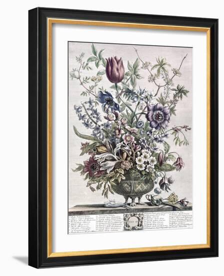 February-H. Fletcher-Framed Giclee Print