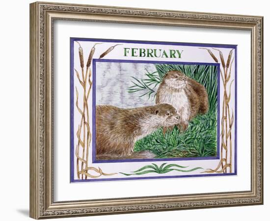 February-Catherine Bradbury-Framed Giclee Print