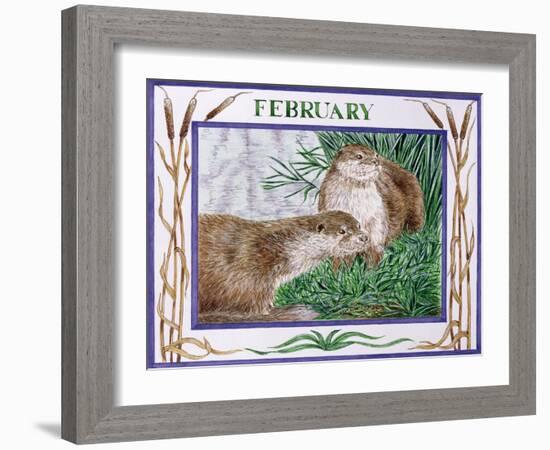 February-Catherine Bradbury-Framed Giclee Print