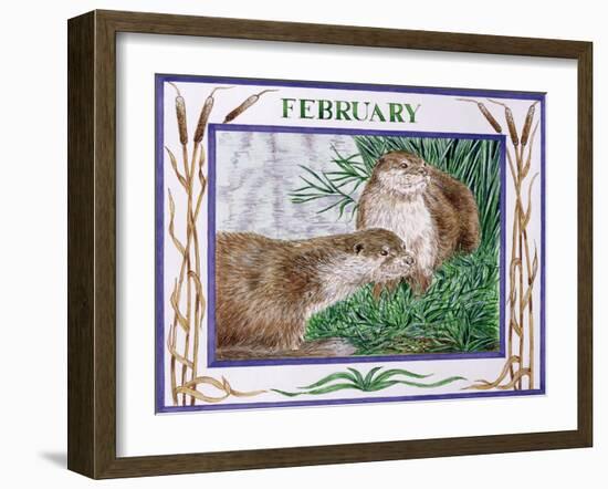 February-Catherine Bradbury-Framed Giclee Print