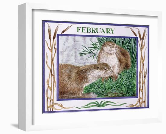February-Catherine Bradbury-Framed Giclee Print