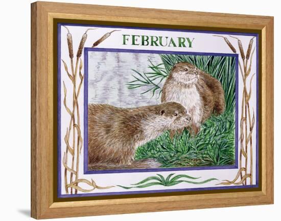 February-Catherine Bradbury-Framed Premier Image Canvas