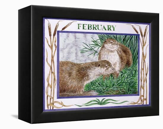 February-Catherine Bradbury-Framed Premier Image Canvas