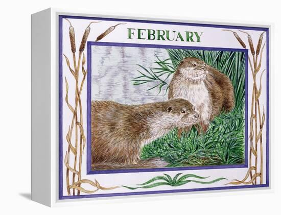 February-Catherine Bradbury-Framed Premier Image Canvas