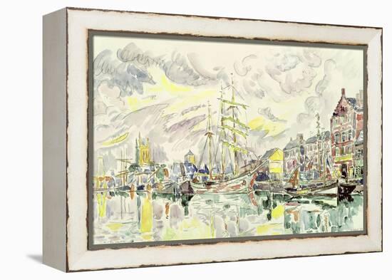 Fecamp, 1934-Paul Signac-Framed Premier Image Canvas