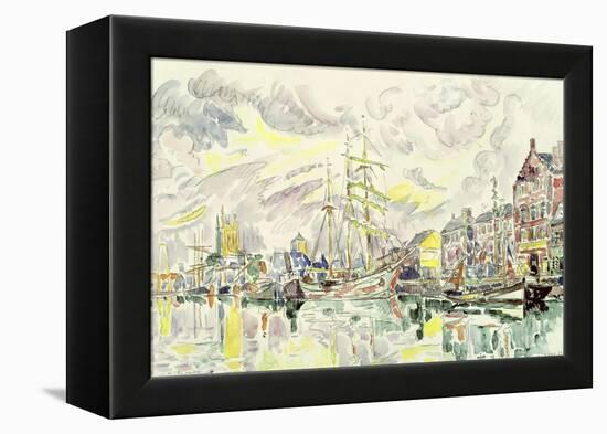 Fecamp, 1934-Paul Signac-Framed Premier Image Canvas