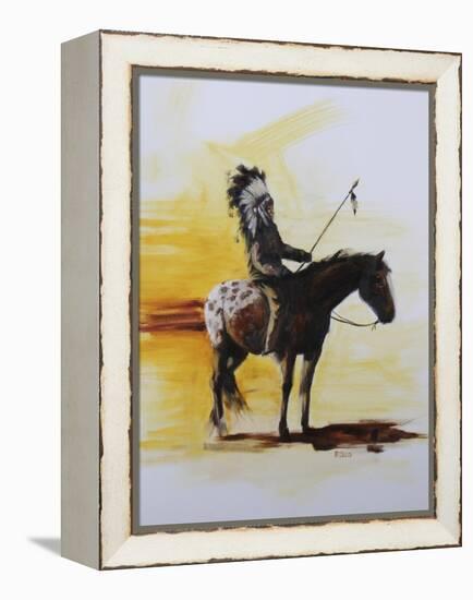 Fed by the Sound of Drums-Renee Gould-Framed Premier Image Canvas