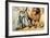 Fed to the Lions-null-Framed Giclee Print