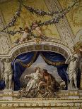 Putti Playing, Detail of Frescoed Ceiling-Fedele Fischetti-Mounted Giclee Print