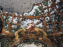 Putti Playing, Detail of Frescoed Ceiling-Fedele Fischetti-Mounted Giclee Print