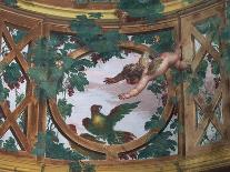 Putti Playing, Detail of Frescoed Ceiling-Fedele Fischetti-Mounted Giclee Print