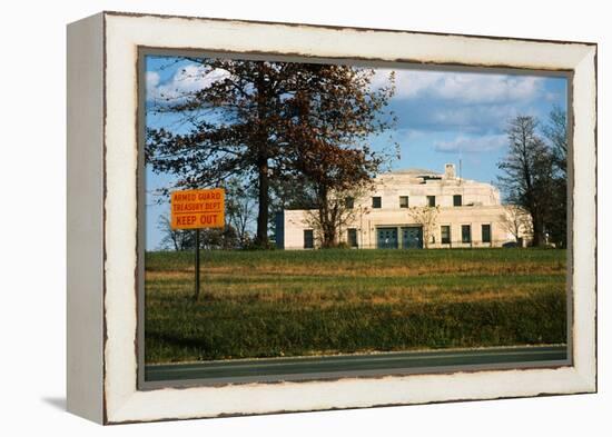 Federal Bullion Depository at Fort Knox-null-Framed Premier Image Canvas