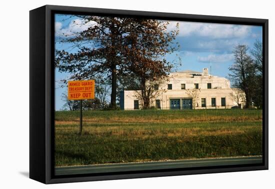 Federal Bullion Depository at Fort Knox-null-Framed Premier Image Canvas