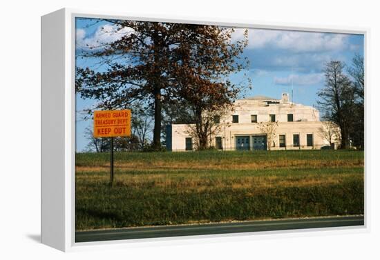 Federal Bullion Depository at Fort Knox-null-Framed Premier Image Canvas