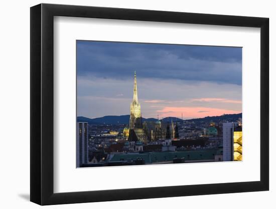 Federal Computer Centre and Federal Ministry of Finances, Austria-Volker Preusser-Framed Photographic Print