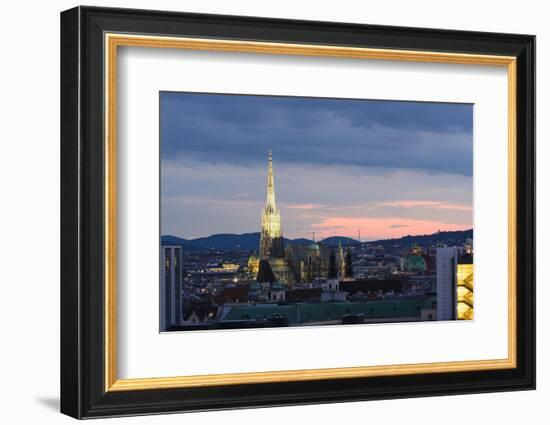 Federal Computer Centre and Federal Ministry of Finances, Austria-Volker Preusser-Framed Photographic Print